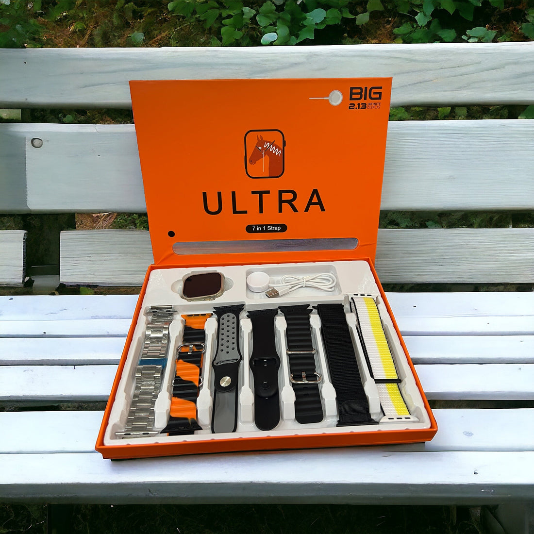 7 Straps in 1 Ultra Smart Watch